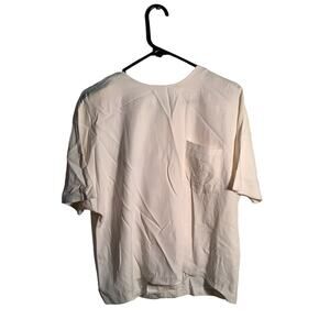 Vintage Plymouth Brand Blouse with Pocket and Button Back Size 11/12